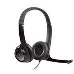 Logitech ClearChat Comfort/USB Headset H390 - Black (Certified Refurbished)