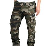 Tactical Pants Camouflage Pants Knee Pads Men's Tactical Trousers Multi-Pockets Military Camo Outdoor Airsoft Combat Hunting Pants Warm and Comfortable