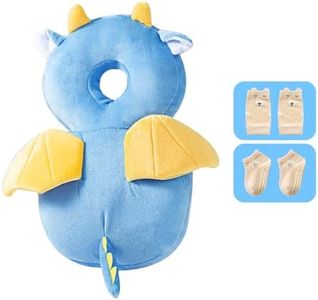Grnstf Baby Toddler Head Protector, Baby Head Protection Backpack, Adjustable(Little Dragon)