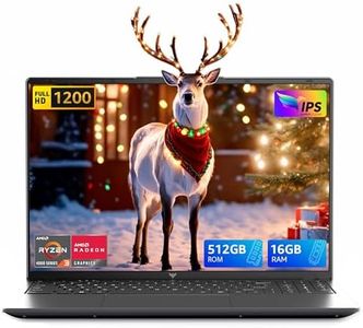 Tivique 15.6 Zoll Laptop,Ryzen 4300U Prozessor bis zu 3.7GHz(Batti 3500U/3200U/N150/N97),16GB DDR4 512GB SSD,Notebook Geeignet für Studium und Beruf,Unterstützung WiFi 5, BT5.0, 3*USB3.2,5000mAh