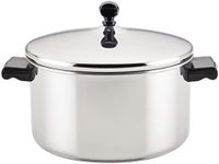 Farberware Classic Stainless Steel 6-Quart Covered Stockpot Silver