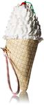 Betsey Johnson Kiss Me Till Ice Cream Wrislet white Size: One Size