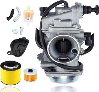 TRX350 Carburetor, compatible with Honda Rancher 350 Carburetor (2000-2006) - TRX350 Carburetor Fits TRX350TM, TE, ES, FE, FM - New Carb with Air & Oil Filter