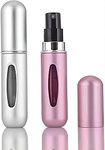 ILLUVA 5ML Perfume Atomiser Refillable Bottles, Portable Mini Travel Perfume Atomiser, Empty Spray Bottle