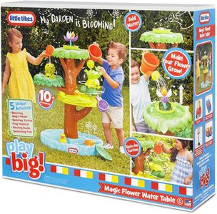 Little Tikes Magic Flower Water Table – Outdoor Garden Toy for Toddlers