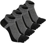 VWELL Toe Socks for Men Women Ankle