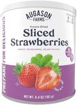 Augason Farms Freeze Dried Sliced Strawberries 6.4 oz #10 Can