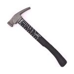 Boss Hammer BH12TIPFS 12 oz. Fiberglass Handle Smooth Face Titanium Hybrid Hammer
