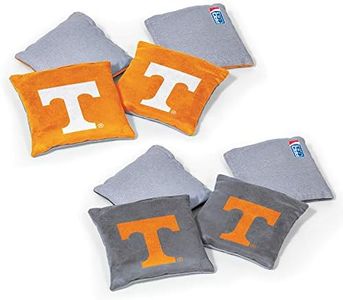 Wild Sports NCAA Tennessee Volunteers 8pk Dual Sided Bean Bags, Team Color