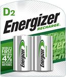 Energizer Rechargeable D Batteries,