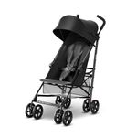 MAMA & BABY Trek Lite Umbrella Stroller - Compact Fold, Multi-Position Recline, Travel Stroller with Carry Strap, Large Storage and Cup Holder