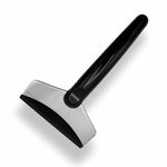 Ice Scraper for Car Windscreen Scraper Stainless Steel Magical Snow Shovel Scraper Car Ice Remover Non Scratch Plastic Handle Defroster Tool for Windows Car Van Vehicle Winter Care Accessories (1Pc)