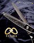 YASAKA HAIR THINNING SCISSORS YS 28 WW 20% CUT AWAY COBALT ATS314