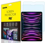 2 Pack - Blue Light Blocking Screen Protector Compatible with iPad Pro 12.9 6th /5th / 4th /3rd Gen (2022/2021/2020/2018), Anti-Blue Light Anti-Glare iPad Pro12.9 Tablet Screen Protector