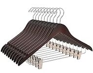 Quality Wooden Skirt Hangers with C
