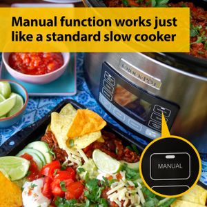 Crock-Pot Digital Slow Cooker 5.6L – Programmable Large Capacity