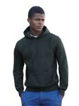 Fruit of the Loom 62-208-0 Men's Classic Hooded Sweatshirt, Light Graphite,Large