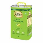 Oleev Kitchen Olive Pomace Oil ||Rich in MUFA & Vitamins A, D, E,K || 100% olive oil || Frying, Sautéing, Grilling & more || Everyday Indian Cooking Olive Oil - 3 L Tin