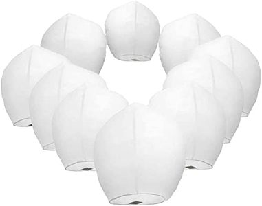 10 Pack Chinese Lantern &Janpanese Lanterns for Party,Paper Lanterns to Release in Sky[10 Pack Paper Lanterns]