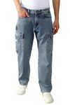 Dennis Lingo Men's | Light Blue Denim | Mid Rise | Relaxed fit Jeans (DLMJNS24008_LB_38)