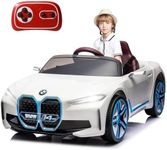 YKUNIR Licensed BMW I4 Ride on Elec