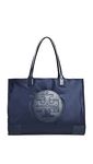 Tory Burch Women's Ella Tote, Tory Navy, One Size