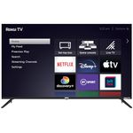 RCA Roku TV 55 Inch 4K Smart TV, UHD TV with BBC Netflix FreeviewPlay Disney+, HDR DVB-T2/T Dolby Audio 3 x HDMI 2 x USB Port, Large Screen TV for Living Room Home