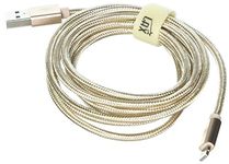 LAX Gadgets Apple MFi Lightning Cable, Gold, 6 Feet