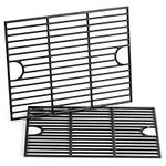 17inch Grill Grates for Nexgrill 4 Burner 720-0830H 720-0670A 720-0783E 720-0958A 5 Burner 720-0888N, Cast Iron Cooking Grids for Kenmore 415.16106210,Charbroil 4 Burner 463241113 463449914,2 Pack