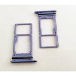 Docile Dual Sim Card Slot Tray Holder Sim Card Slot Holder Compatible for Samsung Galaxy A34 5G : Light Violet