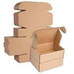 Corrugated Cardboard Shipping Boxes, 15x10x5cm Royal Mail Small Parcel Boxes, Packaging Mailing Boxes for Business, Posting, Storing or Gift(Pack of 10)