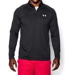 Under Armour Men's UA Tech 1/4 Zip Long-Sleeve Shirt - Black(003), Medium