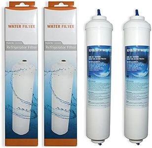 Microfilter DA2010CB, Compatible with Samsung DA29 10105J LG 5231JA2010A 5231JA2010B GE GXRTDR Refrigerator Inline Water Filter NSF Certified Ice Maker Whirlpool WHKF IMTO 2PACK
