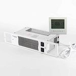 Bidex Diamond 1.9kw Electric Kitchen Plinth Heater with Room Thermostat & Timer - White Grille