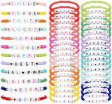 Cunno 36 Pcs Kids Friendship Bracel