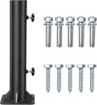OLLIDOT Patio Umbrella Base, Heavy Duty Deck Umbrella Mount, Outdoor Umbrella Flag Pole Holder Stand Base for 2.5-4.5 cm Pole, Umbrella Base for Pool, Patio Table, Balcony, Decks, 1PC