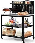 FENCY Outdoor Grill Cart with Wheel