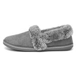 Skechers Women's Cozy Campfire-Team Toasty Slipper, Charcoal, Numeric_8_Point_5