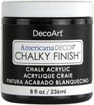 Americana Chalky Finish Paint 8oz, Carbon