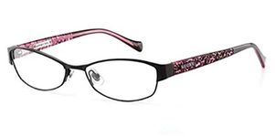 Lucky Brand Delilah Eyeglasses Black Optical Frame 52mm