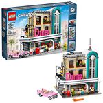 LEGO Creator Expert Downtown Diner 10260 Building Kit, Model Set and Assembly Toy for Kids and Adults (2480 Piece)