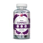 Bliss Welness Non-Addictive Melatonin 10mg Valerian Root & Bilberry Extract Sleep Gummies | Fall Asleep Fast & Wake Up Regenerated No Next Day Drowsiness | Better Sleeping Cycle for Men & Women Health Supplement - 30 Vegetarian Gummies