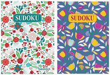 Squiggle A5 Floral Sudoku Travel Si
