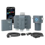 LinkTap Q1 4-Zone Wireless Water Timer & Gateway, 4 Separate ports, 4 Built-in Flow Meters, Equals Four G2S Smart Hose Timers, Easy Install & Use…