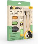 Dr. Oakley Total Dental Care Kit for Dogs: Minty Fresh -Toothpaste, Brushes, and Case, 1 Count -Natural