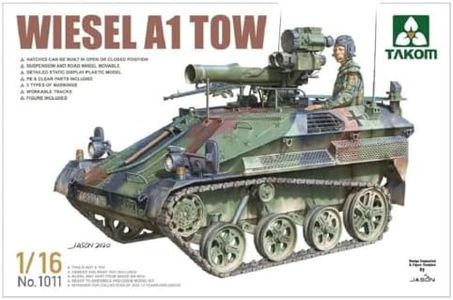 TAKOM Wiesel 1011 Kit de réservoir en Plastique pour remorquage A1 Échelle 1/16