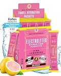 Key Nutrients Pack of 20 Electrolytes No Sugar - Electrolyte Powder Packets - Electrolyte Powder - Hydration Mix - Hydration Powder Lemonade Electrolyte Drink Mix - No Calories, Gluten-Free Electrolyte Powder - Keto-Friendly, Non-GMO, Made in USA