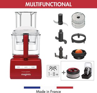 Magimix 5200XL Food Processor – Red, Large Capacity
