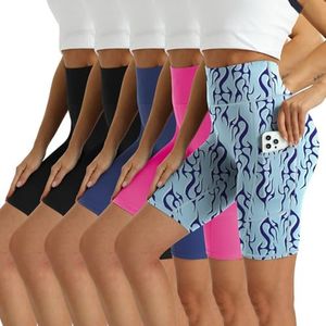 MaaGcc High Waisted Biker Shorts Women Athletic Gym Workout & Running