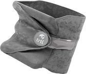 trtl Travel Pillow for Neck Support- Super Soft Neck Pillow with Shoulder Support and Cozy Cushioning - Lightweight and Easy to Carry - Machine Washable - Grey